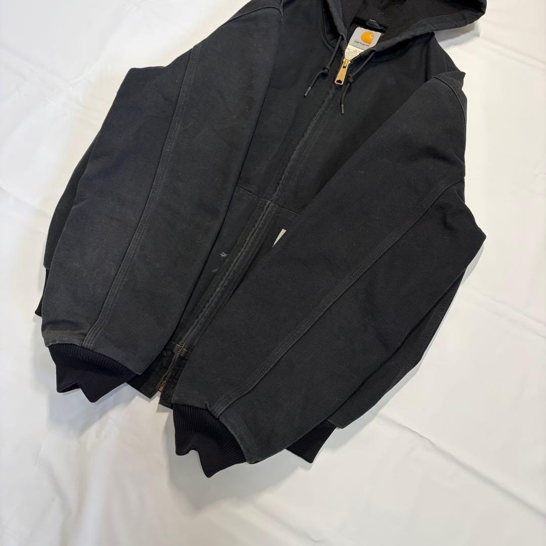 [S] Carhartt - J131 BLK ￼アクティブジャケット ブラック