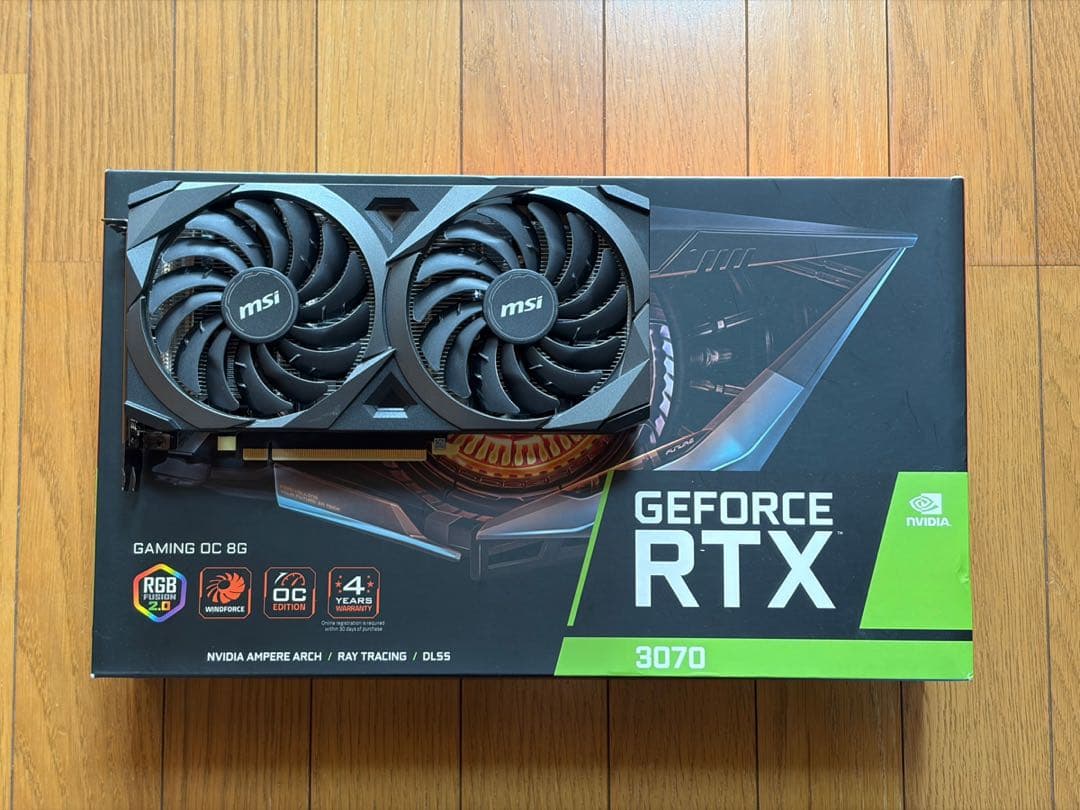 グラフィックボード・グラボ・ビデオカード MSI GeForce RTX 3070