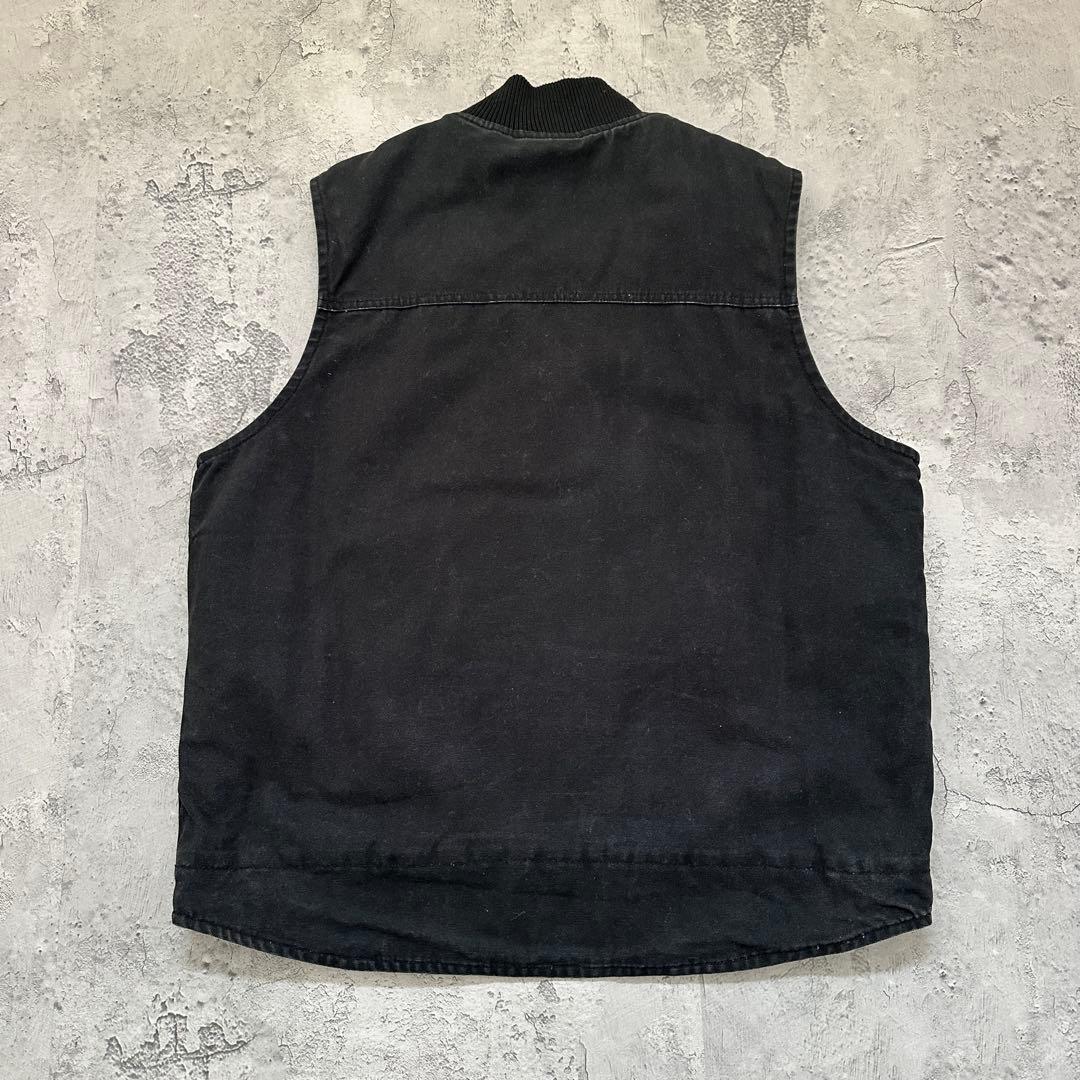 Corner Stone（XL）ダックベスト＊ワークベスト＊企業ロゴ＊中綿