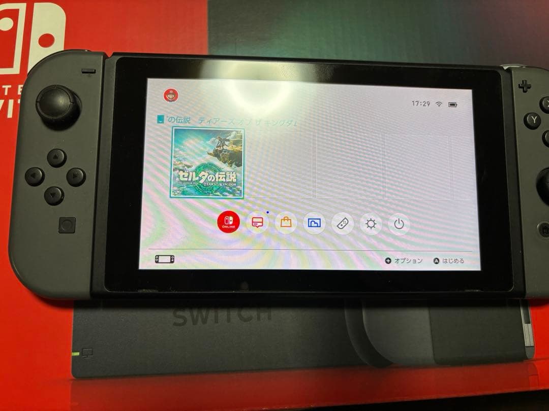 Nintendo Switch 本体 グレー ゼルダの伝説