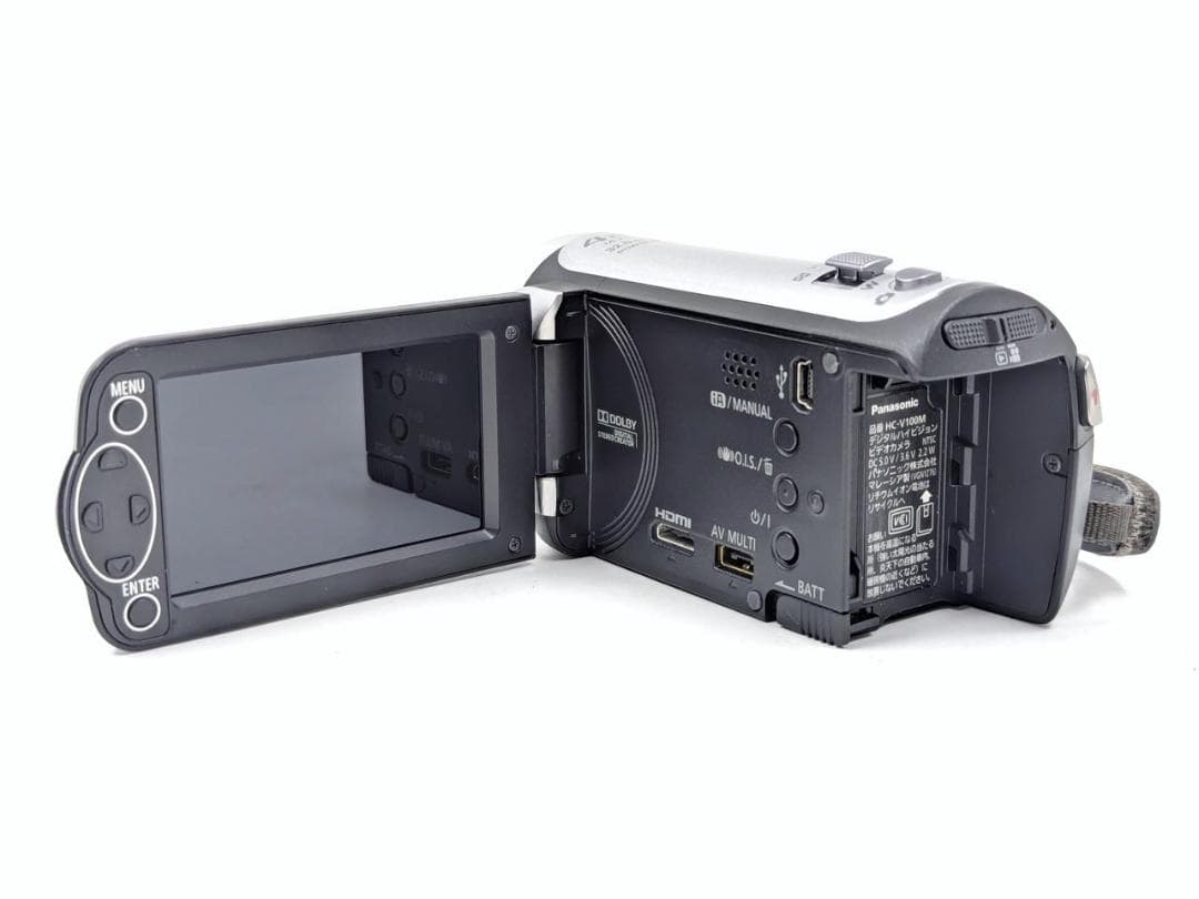フルハイビジョン画質対応！ Panasonic ビデオカメラ HC-V100