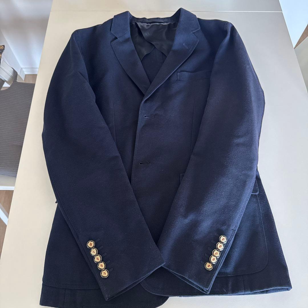 GUCCI テーラードジャケット ネイビー 48 R