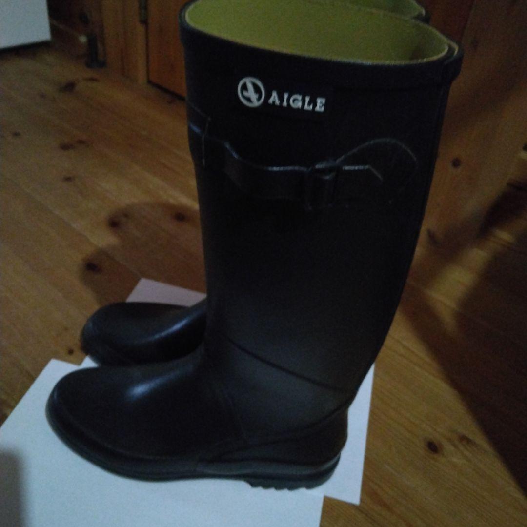 AIGLE ブラック 38サイズ