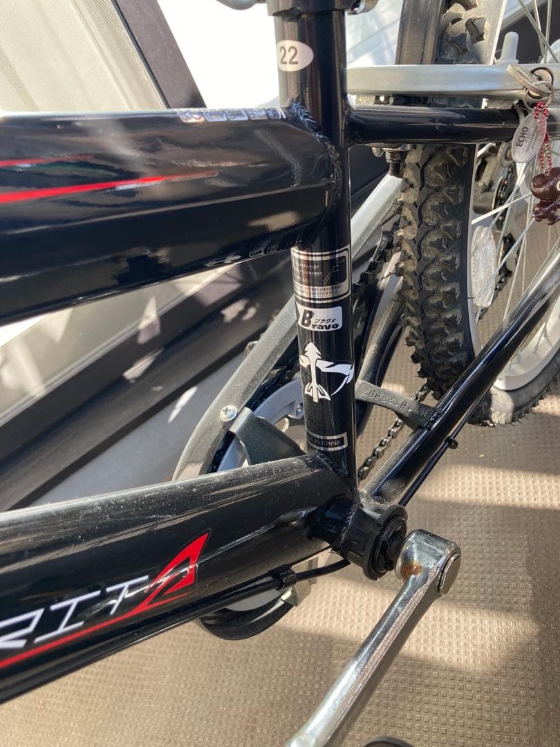 まる　キッズ自転車 22インチ(岡山直接引き取り:8000円)