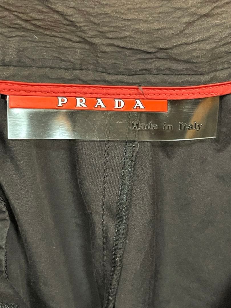 プラダ PRADA ナイロンスラックス 薄手 ヤケあり