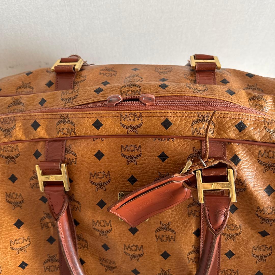 MCM ボストンバッグ 中型 ブラウンyuandaiさん専用
