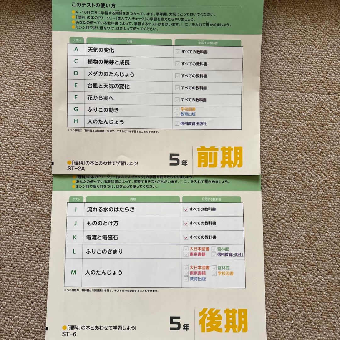 ポピー 小学5年 2024年〜2025年 4月〜3月 (１年分)