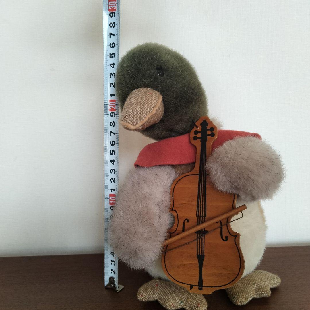 極美品　レアサイズ　セキグチ　カモ　オルゴール　昭和レトロ