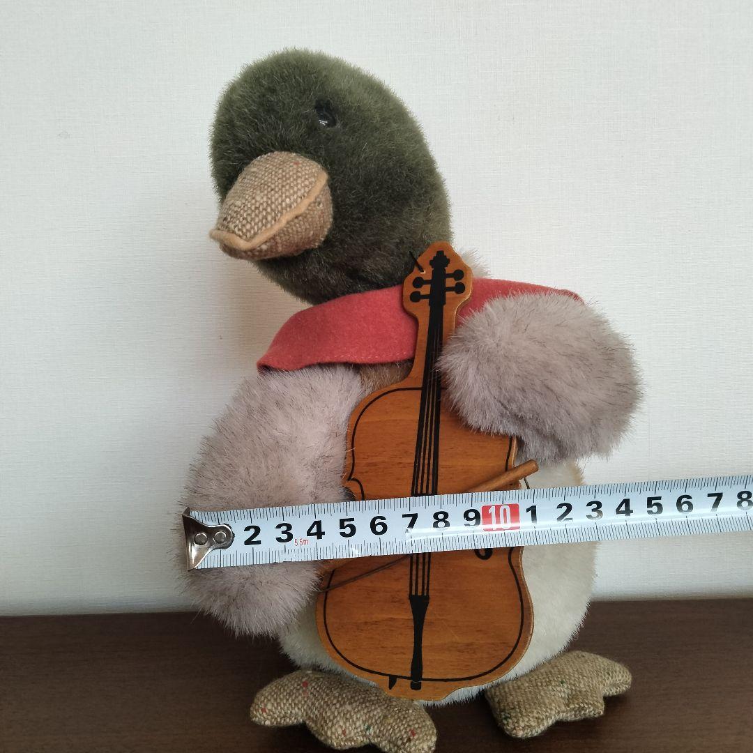 極美品　レアサイズ　セキグチ　カモ　オルゴール　昭和レトロ