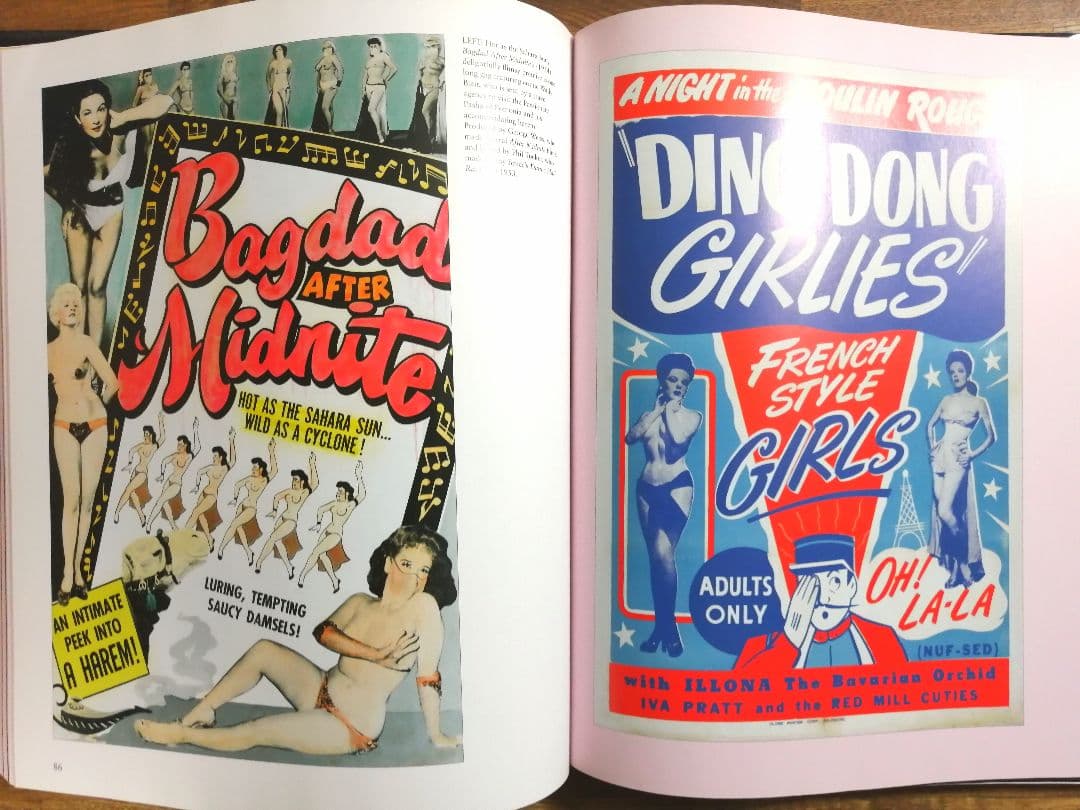 アート・デザイン・音楽 Burlesque Poster Design The Art of Tease