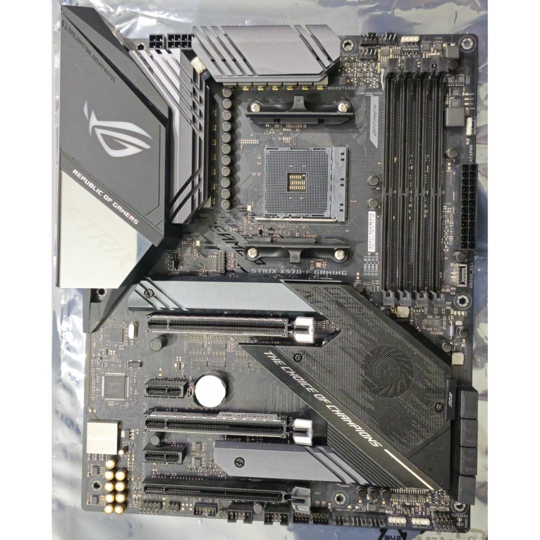 マザーボード ASUS ROG STRIX X570-F GAMING + TX201