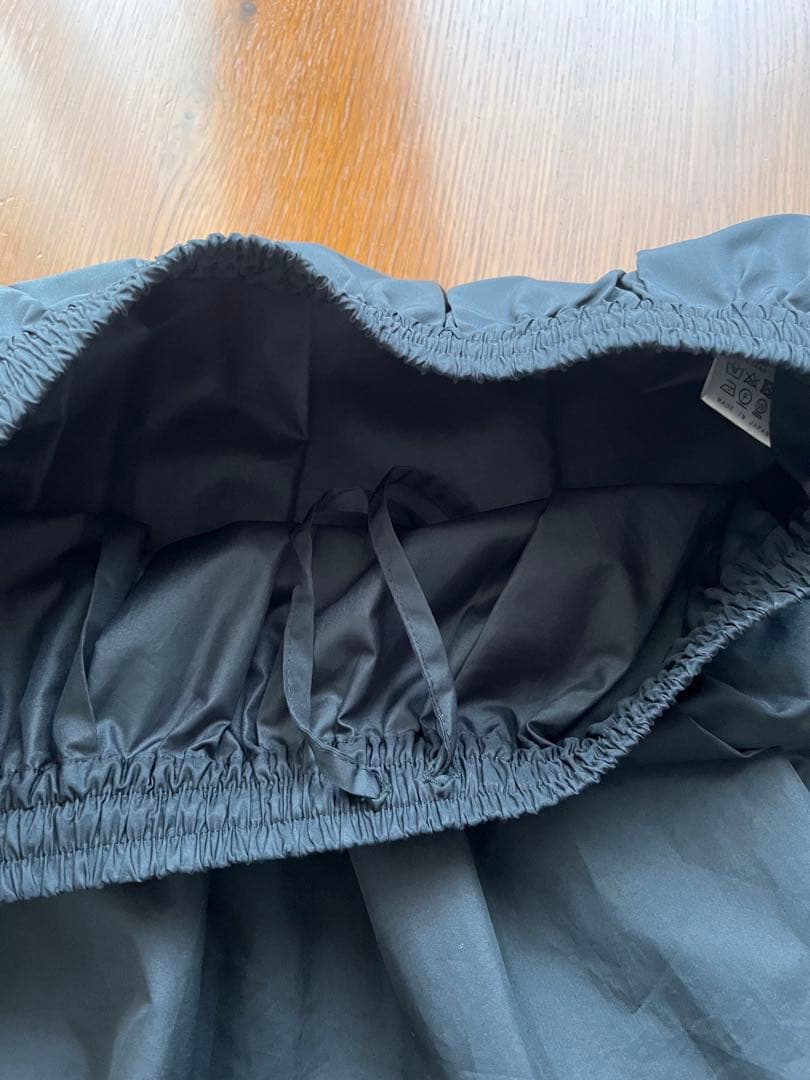 journal standard luxe タフタ ギャザースカート　22aw