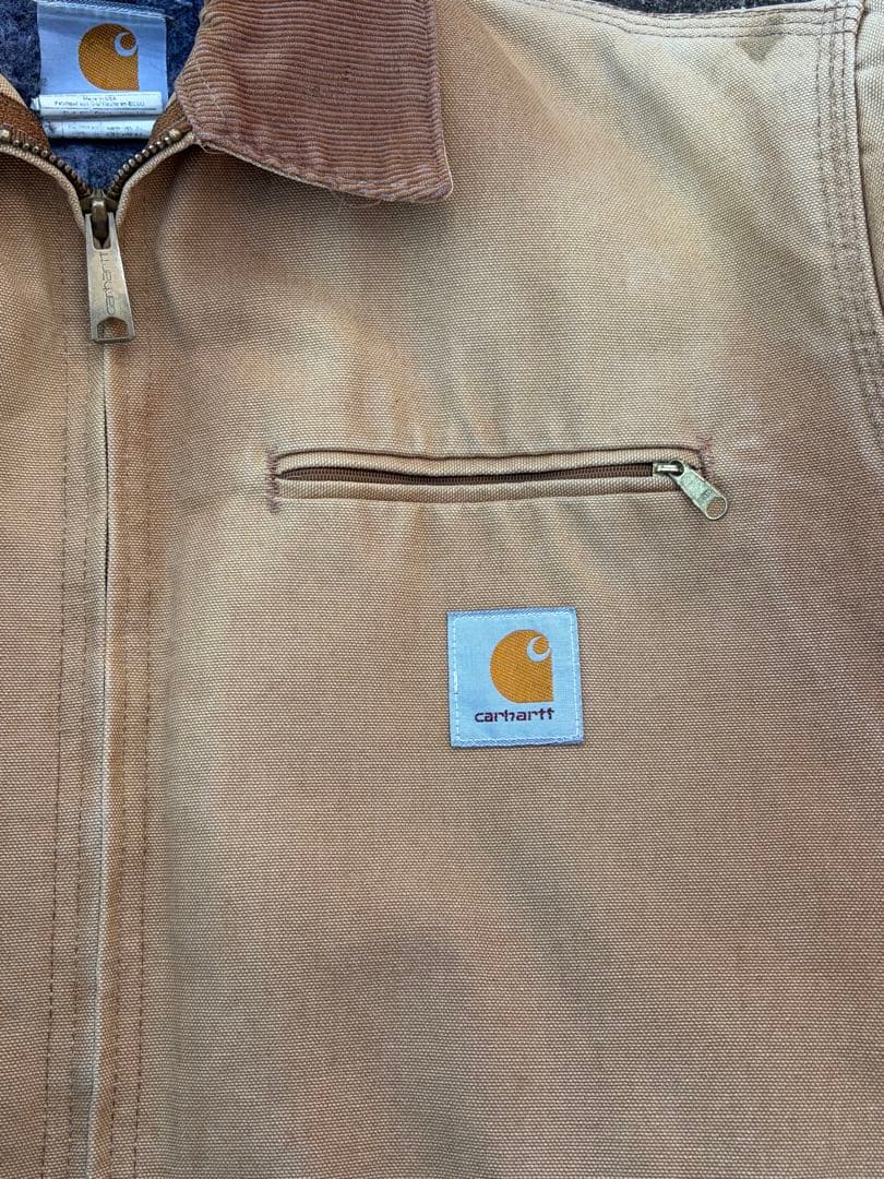 y*様 【USA製Carhartt】 jo1 BRNデトロイト ジャケット