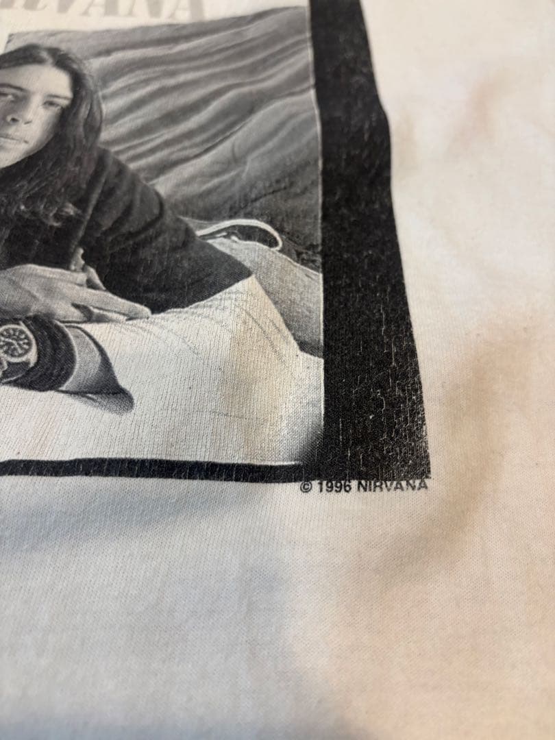 トップス [Boot] NIRVANA portrait tee 1996