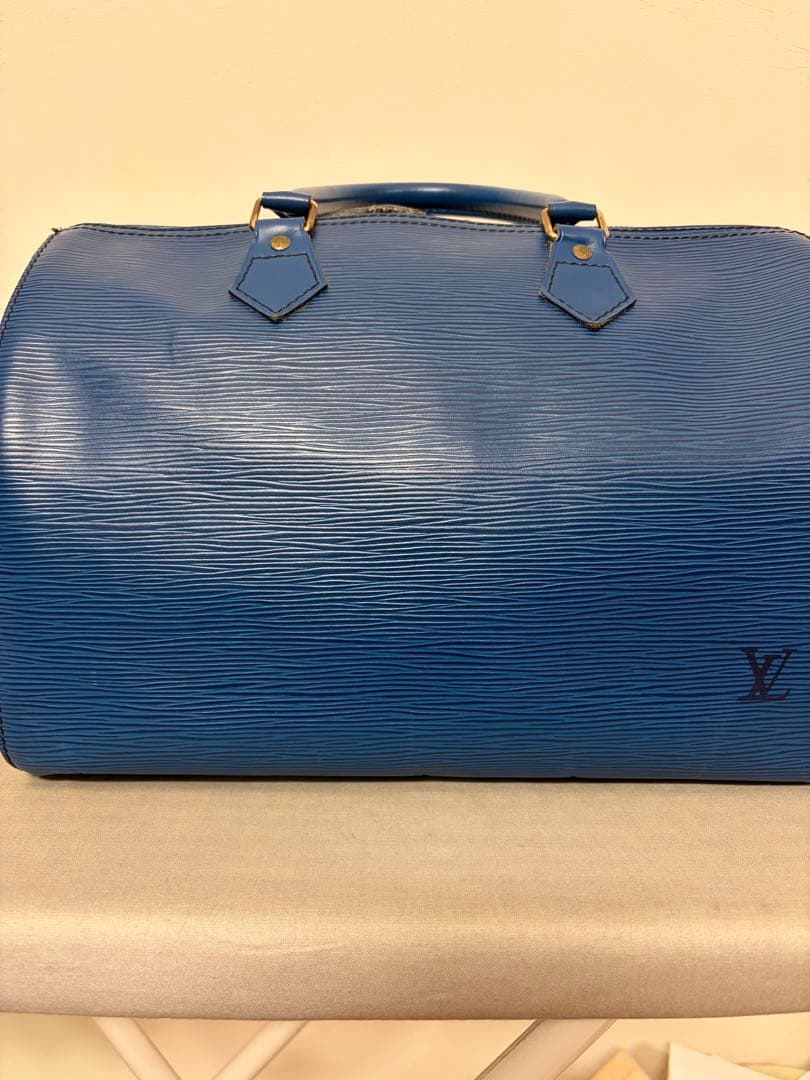 LOUIS VUITTON エビ　ブルー　スピーディー30