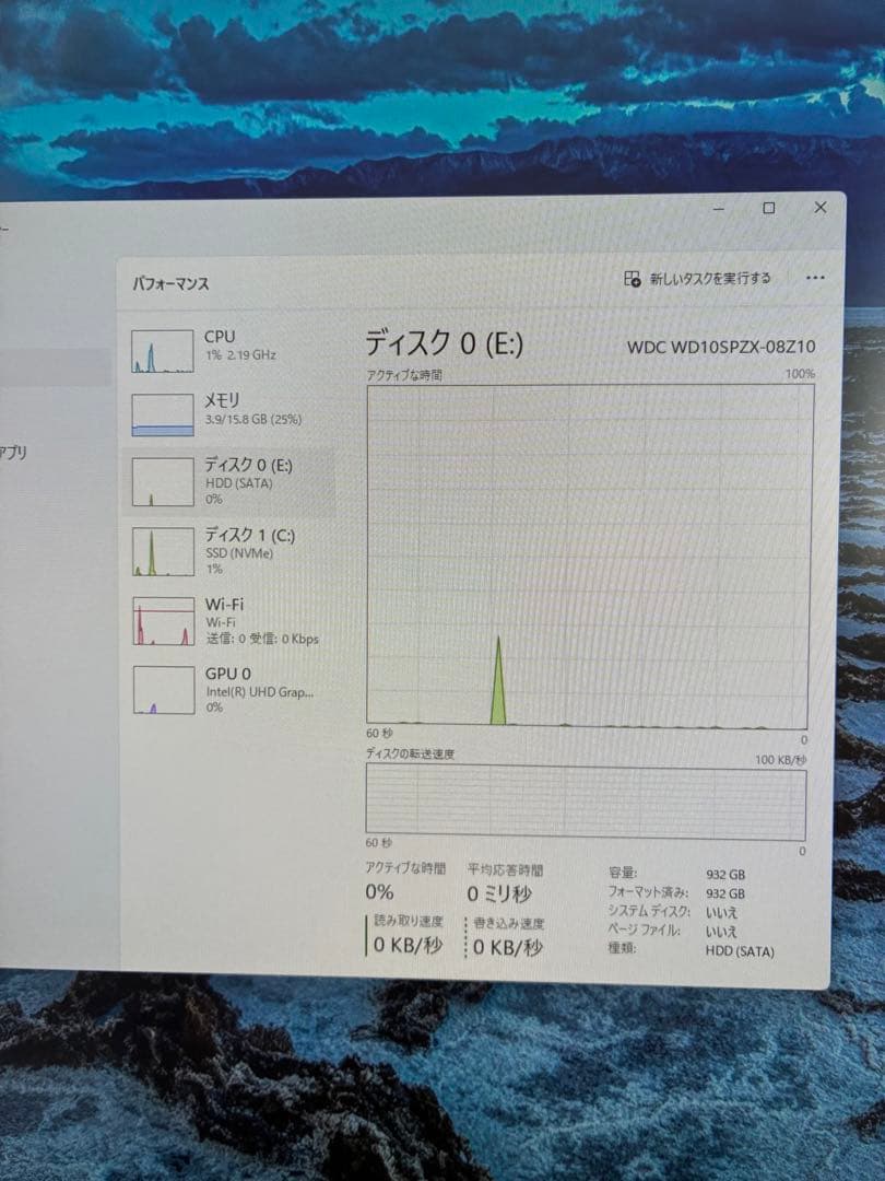 ミニPC Lenovo ThinkCentre P330 / i7 16GB tiny