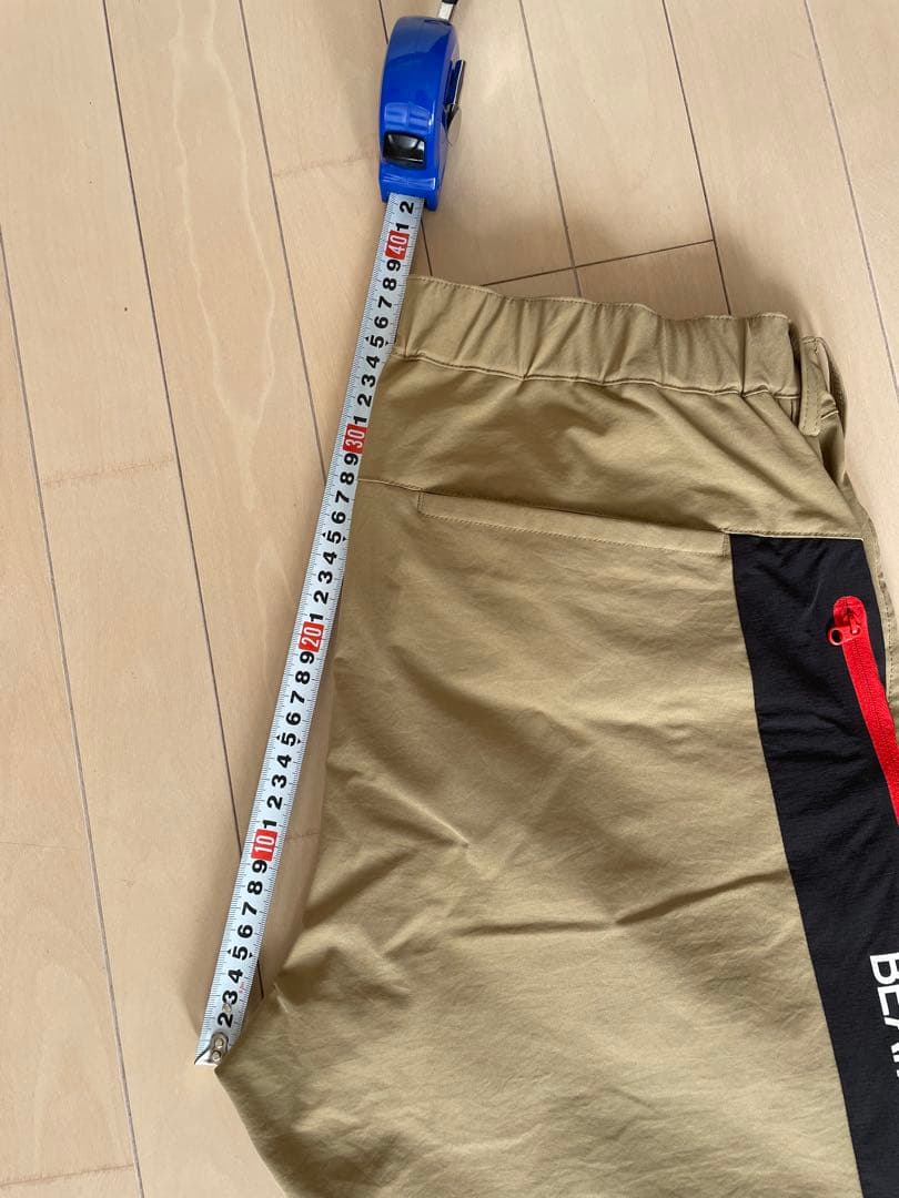 極美ビームスゴルフベージュ パンツ メンズL