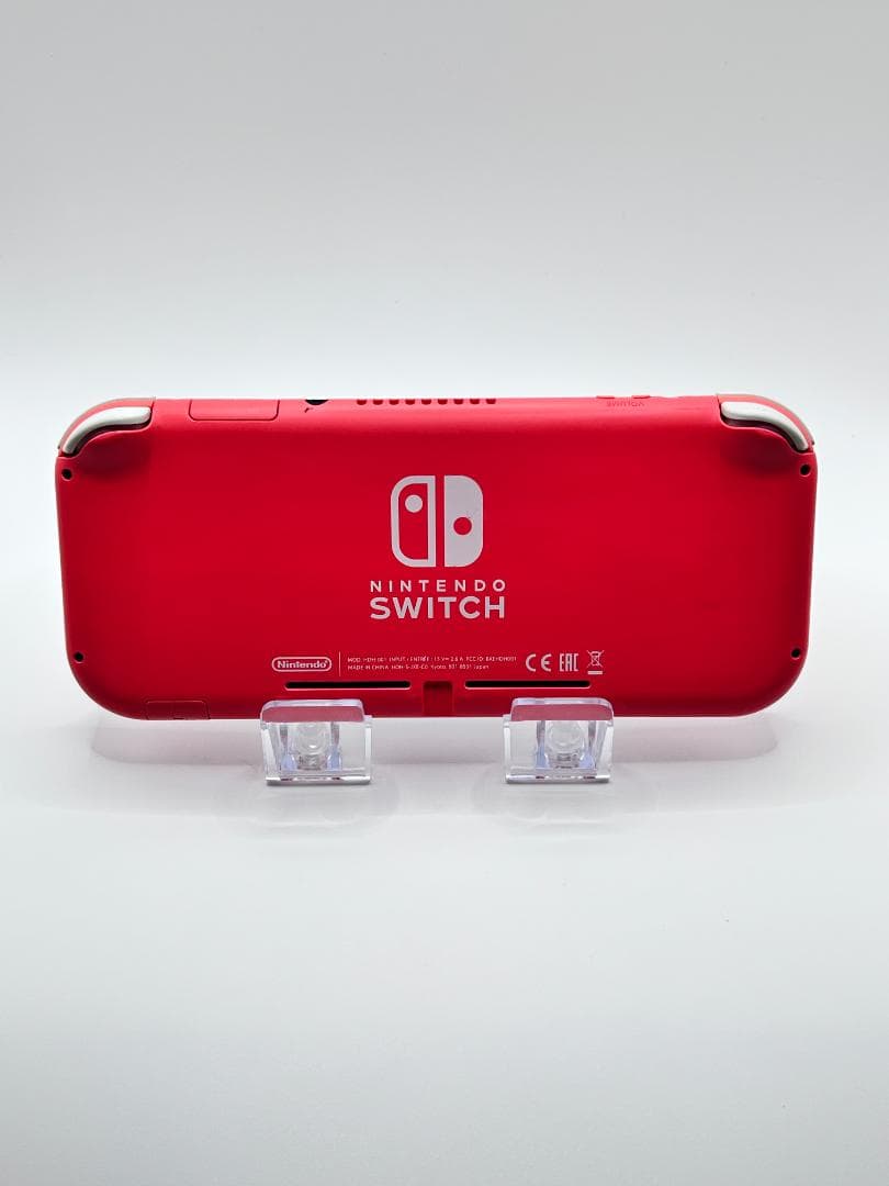 Switch Lite 本体 充電器 箱 コーラル 動作確認済 #218