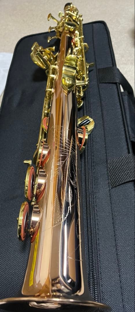 【新品】レッドブラス ソプラノサックス HighGキー