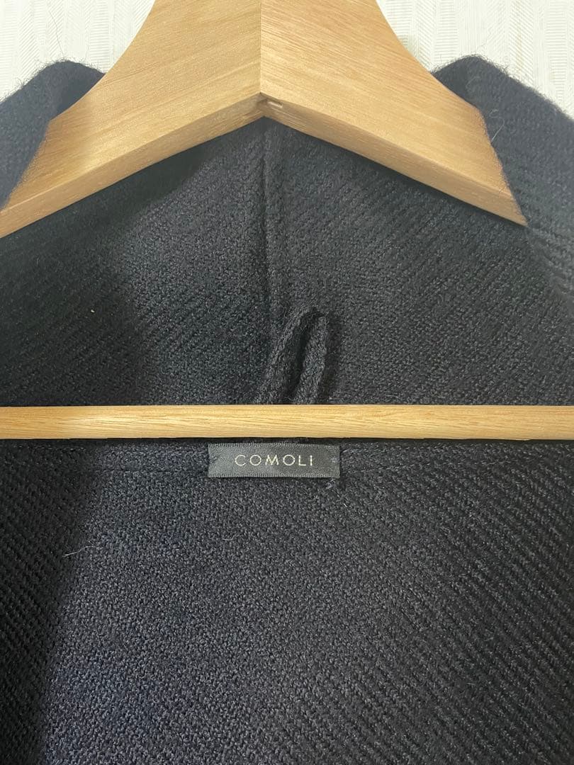 COMOLI ストールジャケット WOOL100%