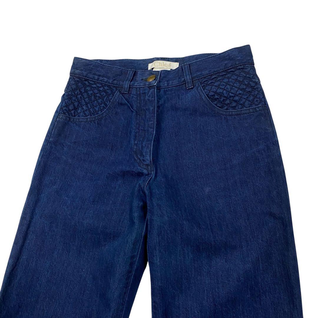 Chloe' デニムパンツ ダークブルー サイズ36