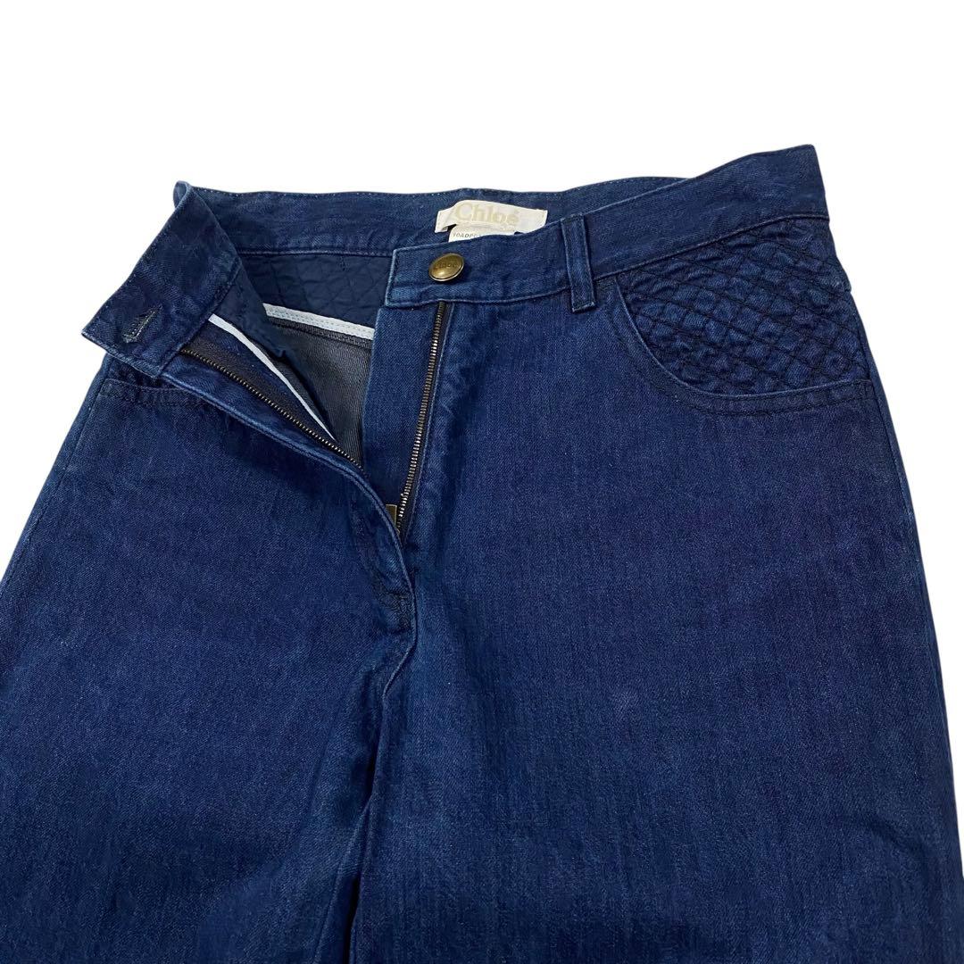 Chloe' デニムパンツ ダークブルー サイズ36