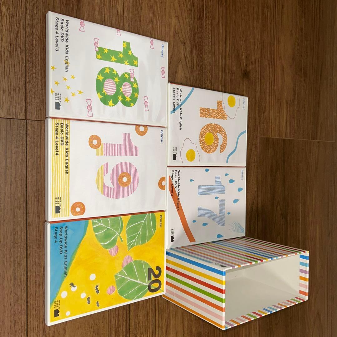 ベネッセ英語教材　Worldwide Kids English DVD、CD