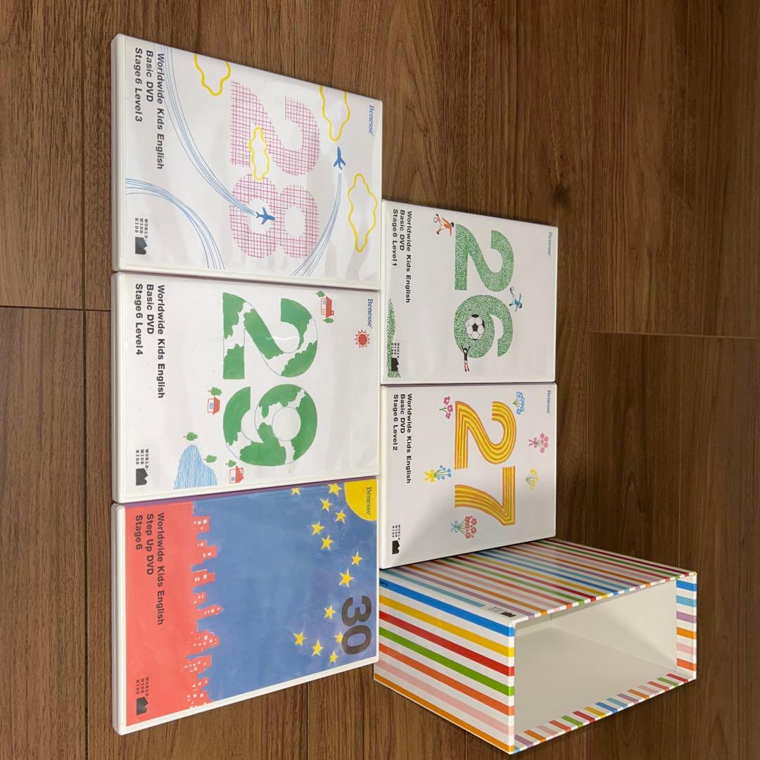 ベネッセ英語教材　Worldwide Kids English DVD、CD