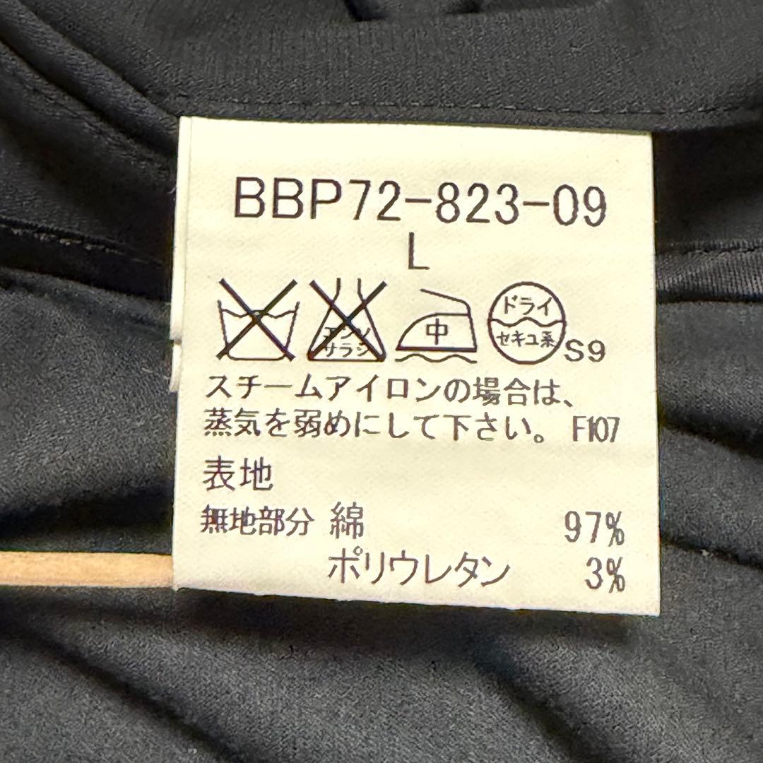 バーバリー　ブラックレーベル　ジャケット　ブラック　ノバチェック　Lサイズ
