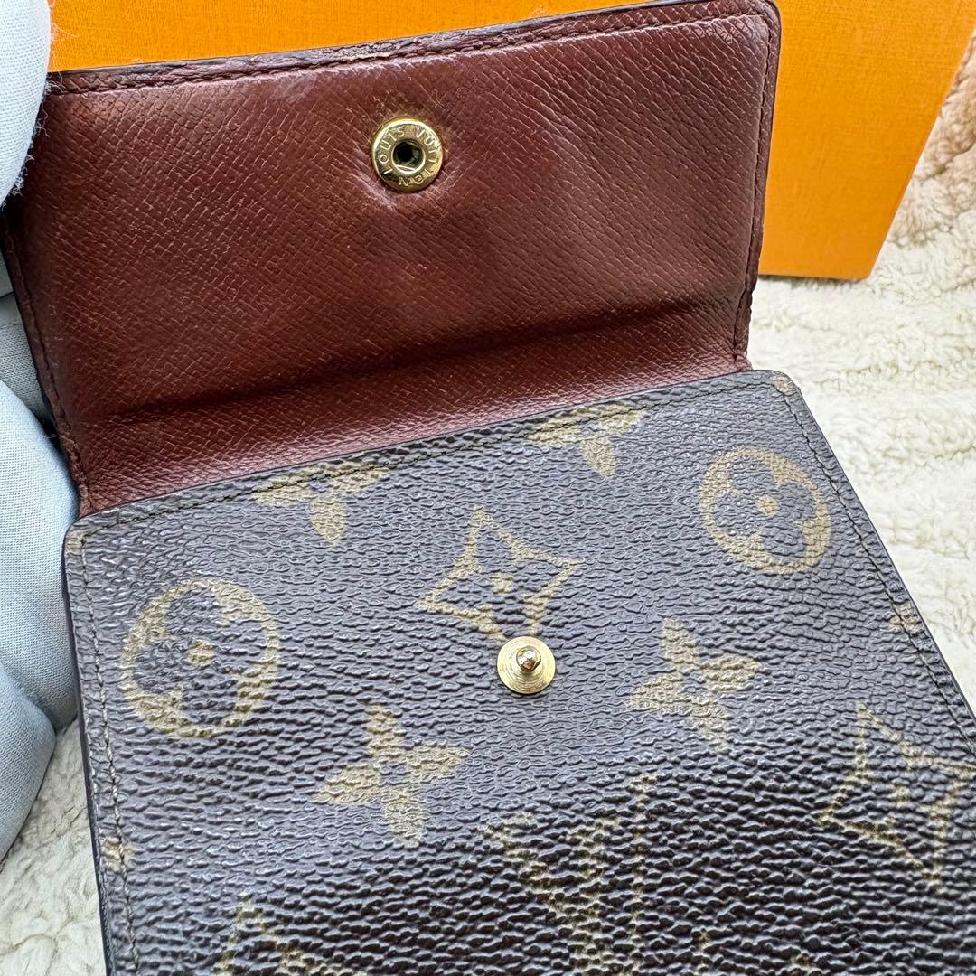 ルイヴィトン モノグラム Wホック財布　二つ折り財布 LOUIS VUITTO