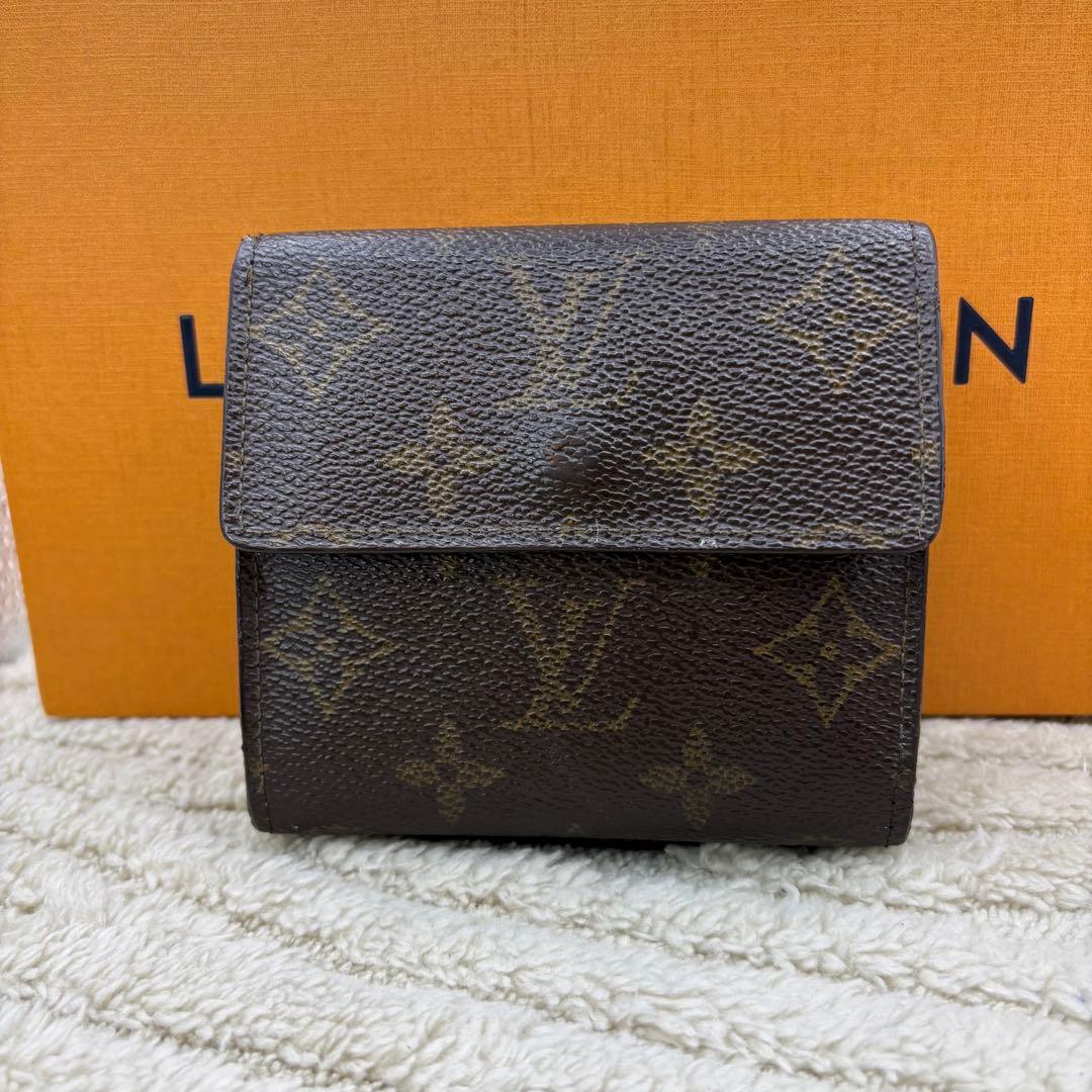 ルイヴィトン モノグラム Wホック財布　二つ折り財布 LOUIS VUITTO