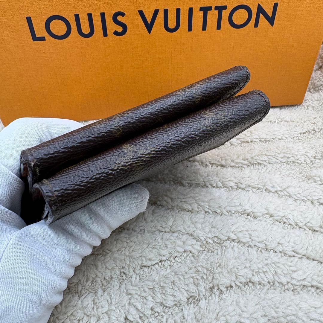 ルイヴィトン モノグラム Wホック財布　二つ折り財布 LOUIS VUITTO