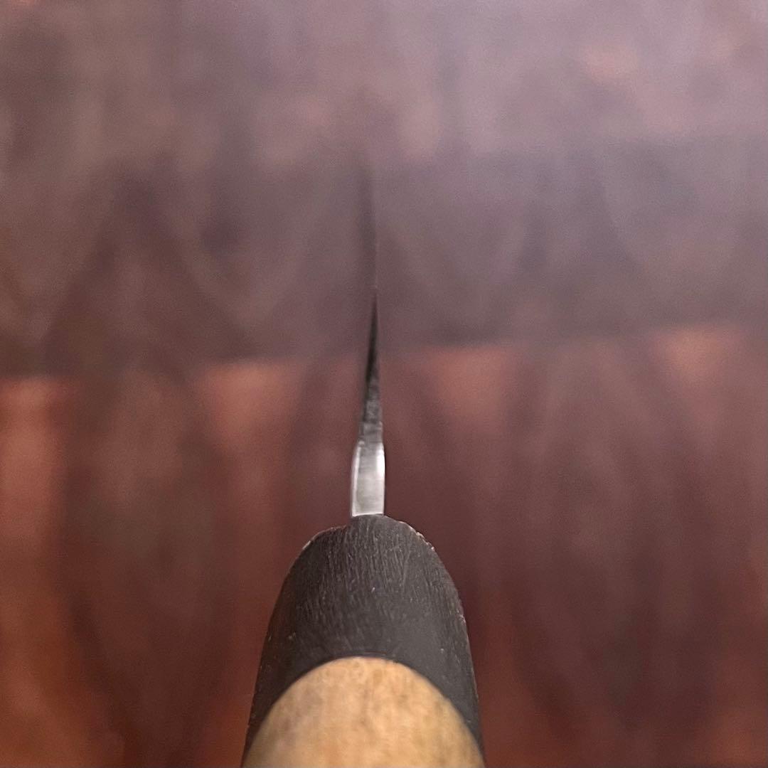 正本総本店　ケンムキ　ムキ物　165mm 5寸半　包丁　コバルト　VG10 鞘付