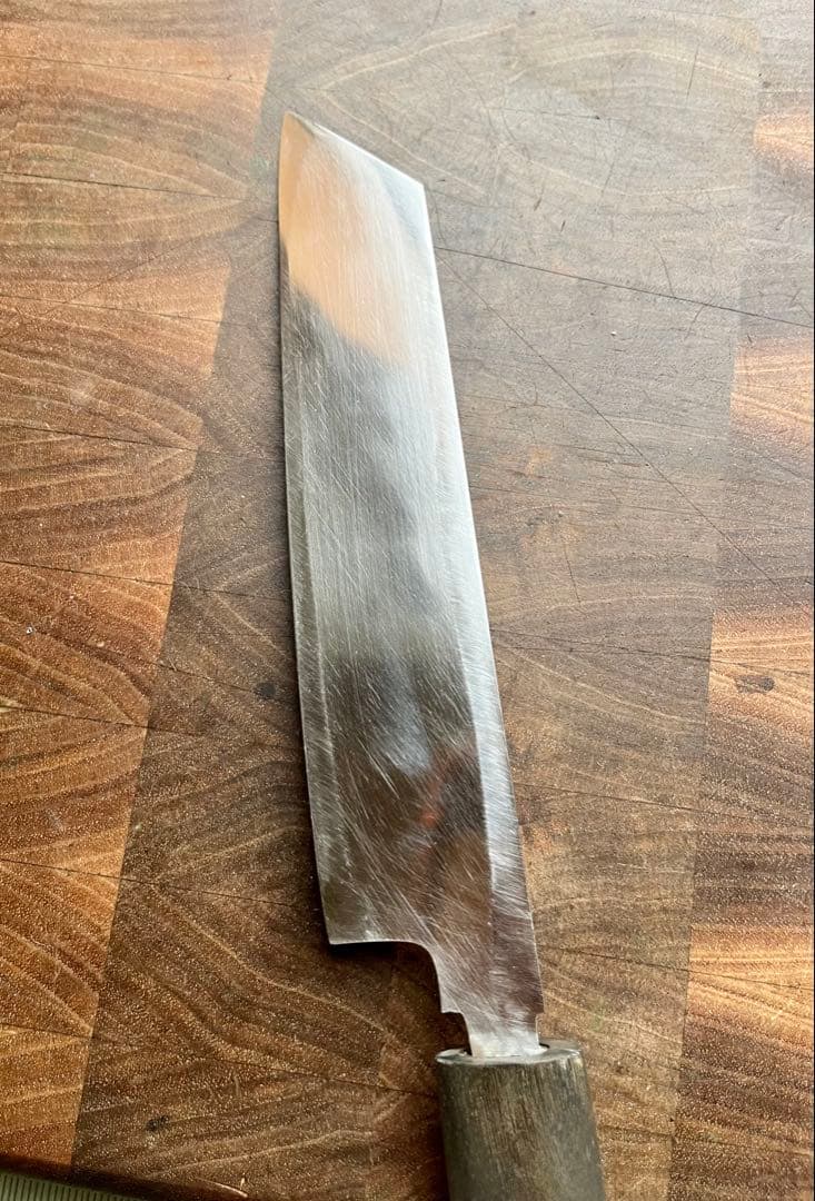 正本総本店　ケンムキ　ムキ物　165mm 5寸半　包丁　コバルト　VG10 鞘付