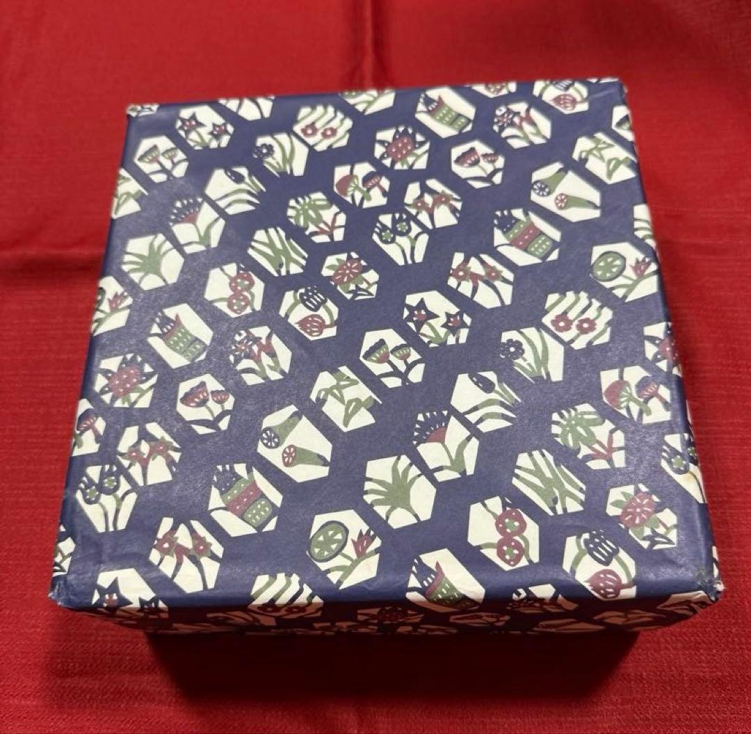 【新品未使用】萩焼 泥華窯 十三代 坂田泥華 淡いピンクの器 木箱•包装紙有り