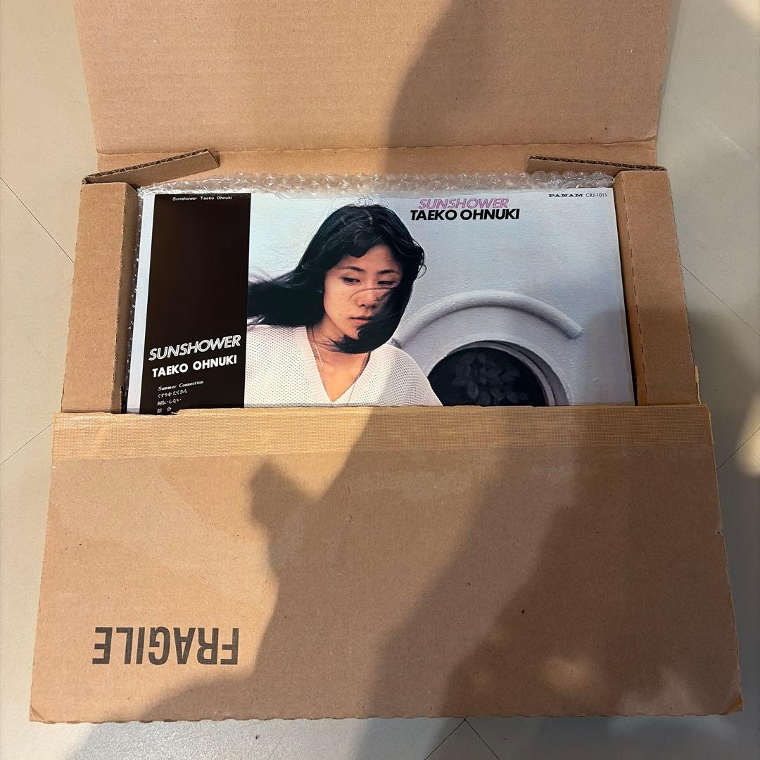 大貫妙子 SUNSHOWER LPレコード