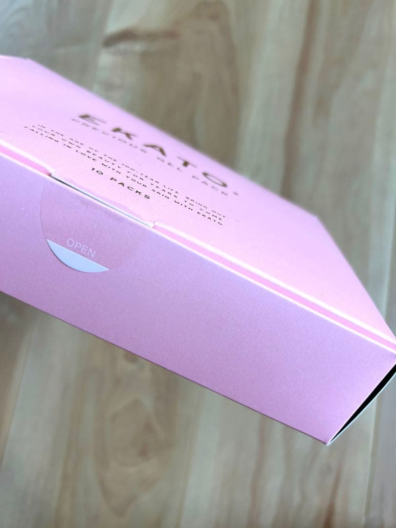 《新品・未開封》EKATOプレシャスジェルパック　10回分1箱 炭酸パック