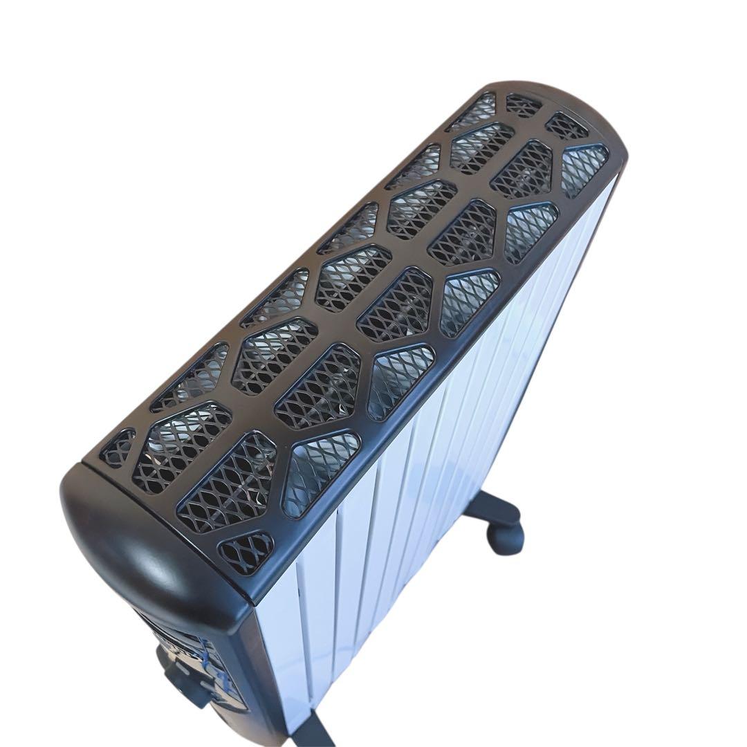【美品】 デロンギ マルチダイナミックヒーター　MDHU15-BK リモコン付
