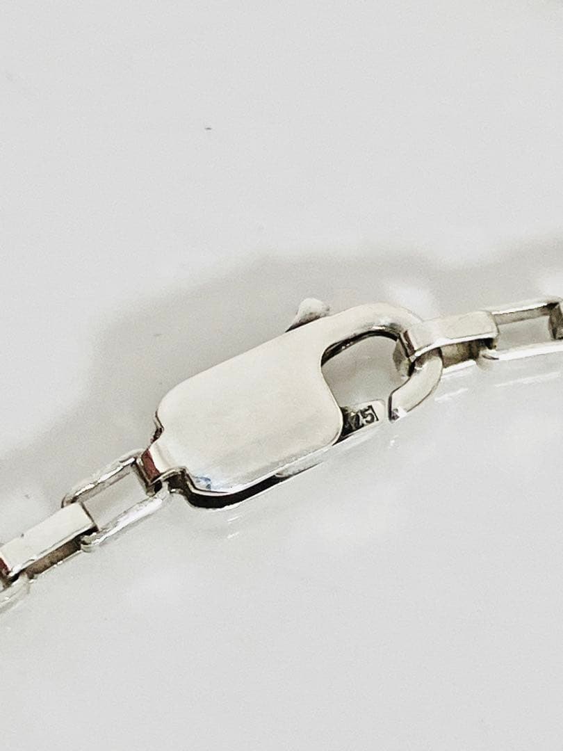 【超美品】GUCCI ベネチア チェーン ネックレス 男女兼用 シルバー925