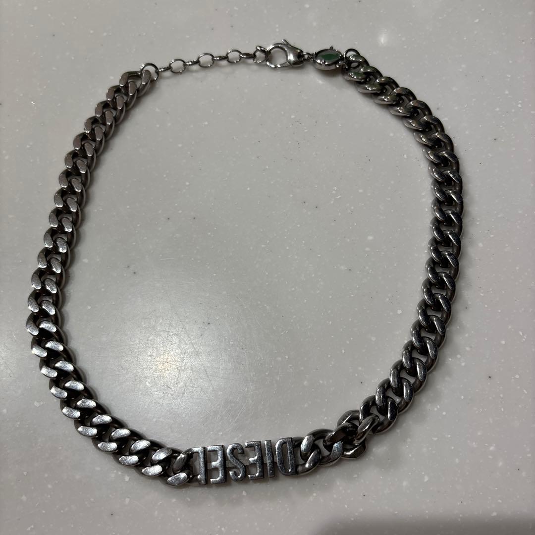 DIESEL チェーンネックレス 調整可能