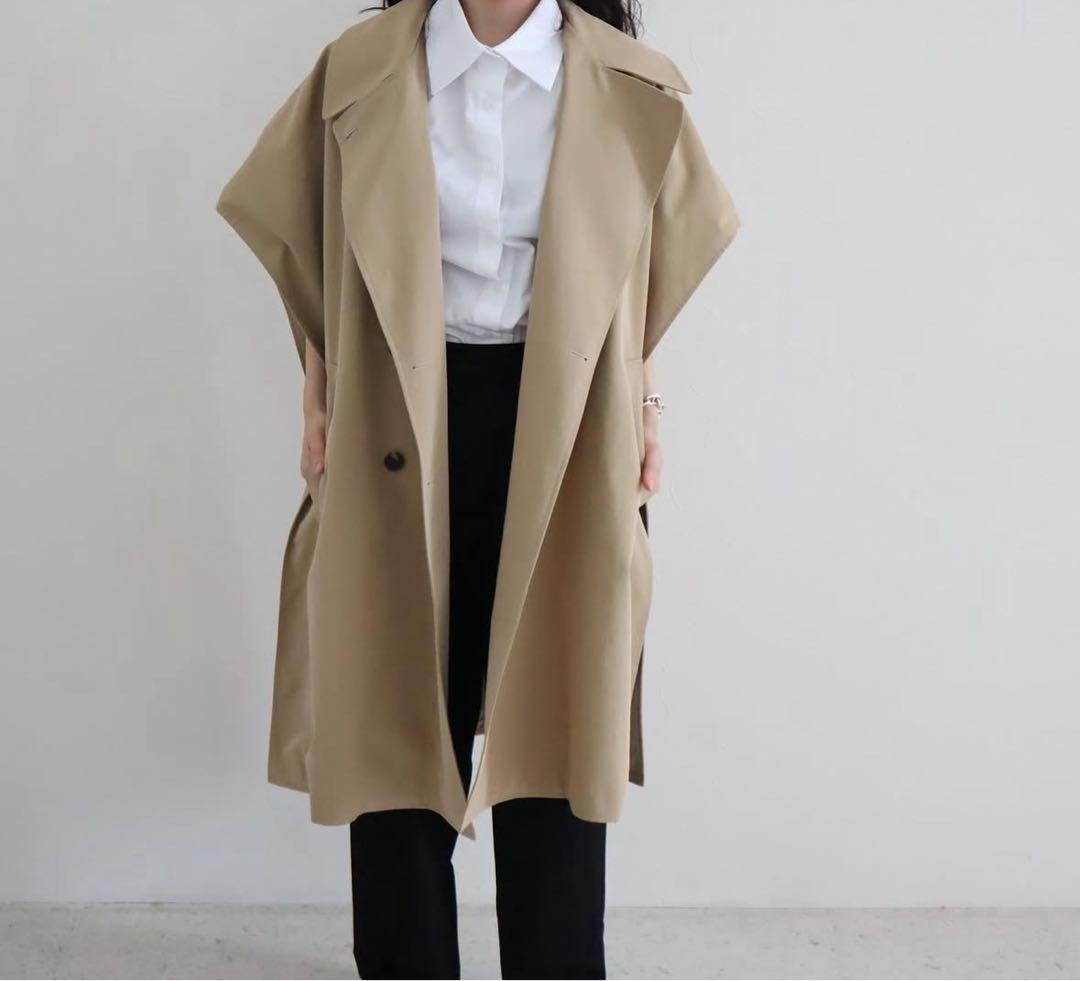 HAILEE trench poncho トレンチコート　ポンチョ ella 春