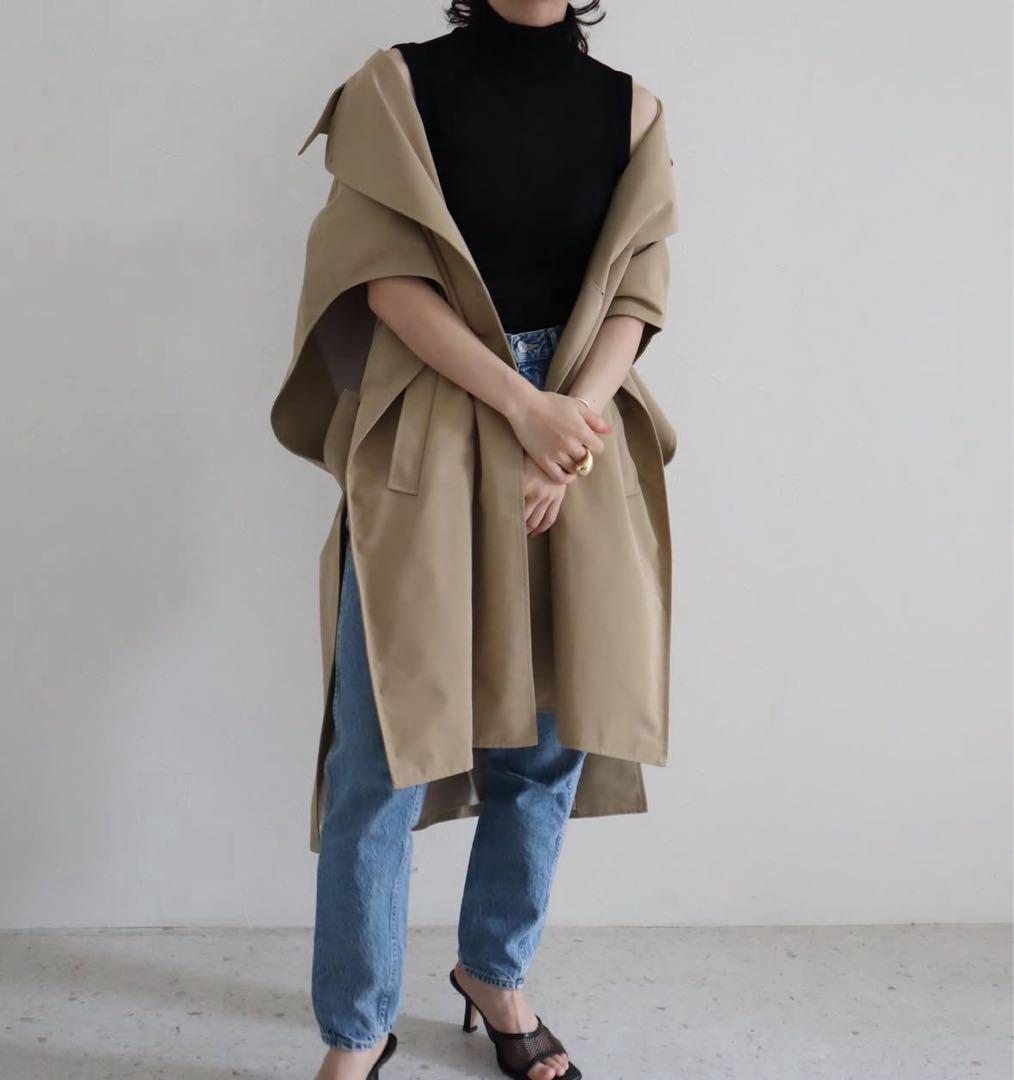 HAILEE trench poncho トレンチコート　ポンチョ ella 春