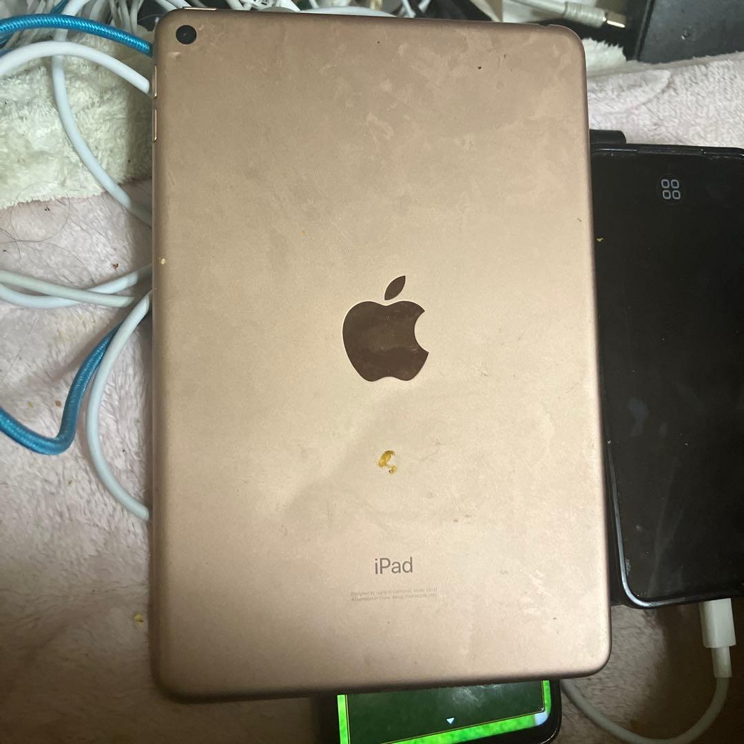 ゴールド(ジャンク】iPad mini 第5世代 充電不可／起動不可 部品取り用
