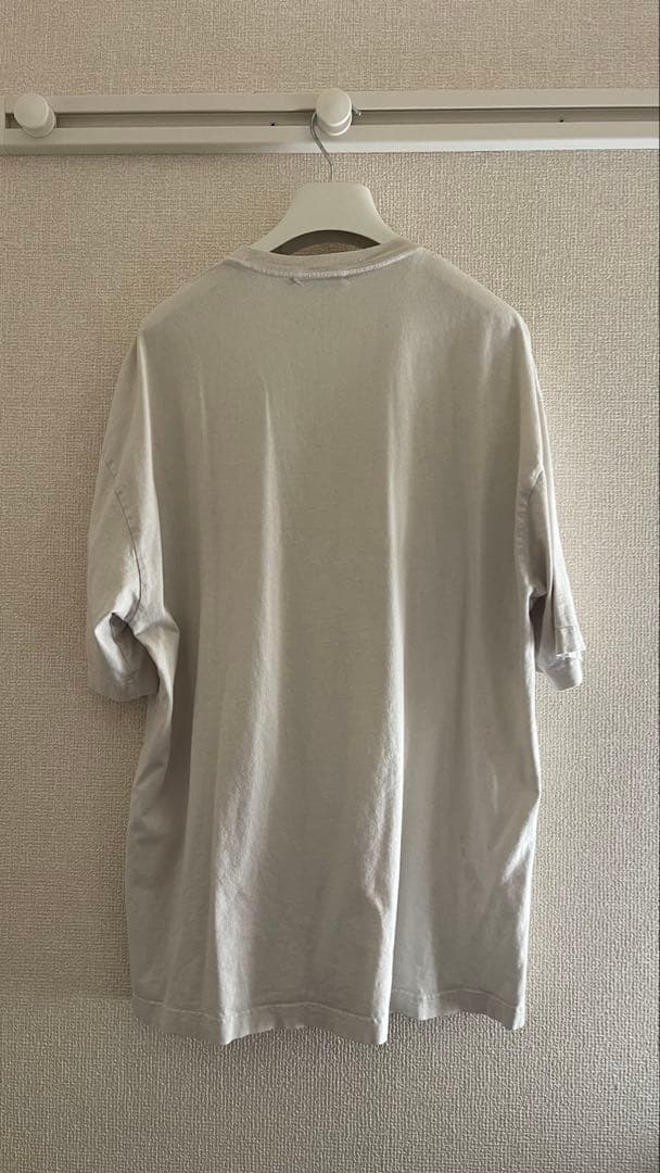 BALENCIAGA ロゴ Tシャツ クリーム色 オーバーサイズ
