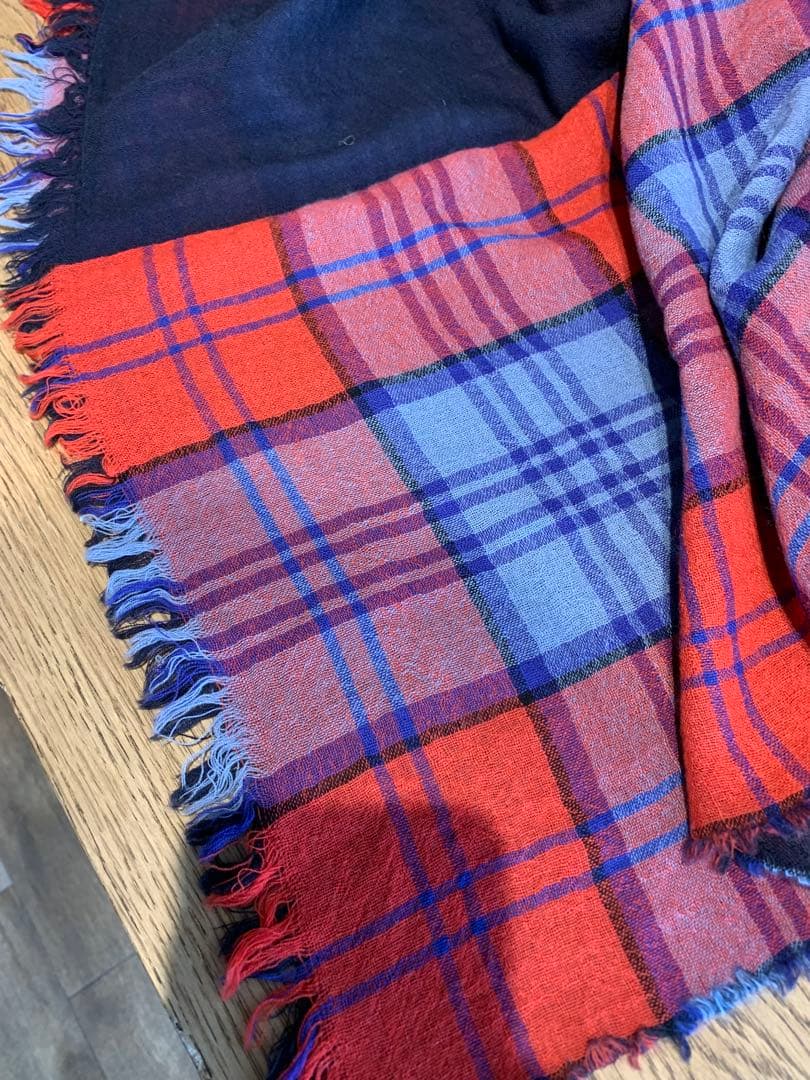 【新品未使用】Vivienne Westwood チェック柄ストール