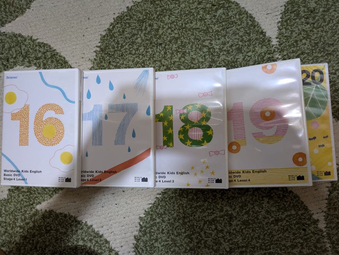 ワールドワイドキッズイングリッシュ 　英語 DVD セット