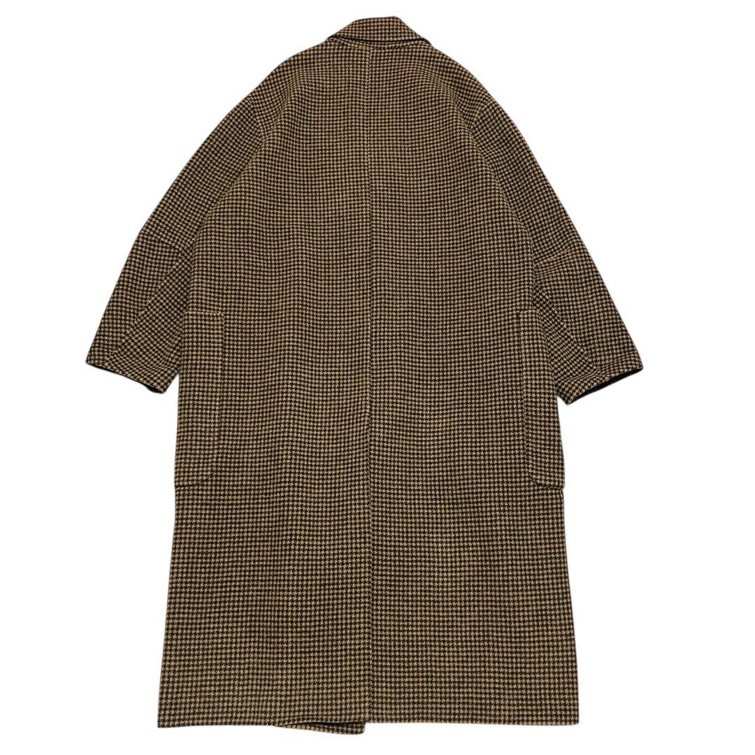 TODAYFUL トゥデイフル オーバーチェックコート 38 ブラウン ロング