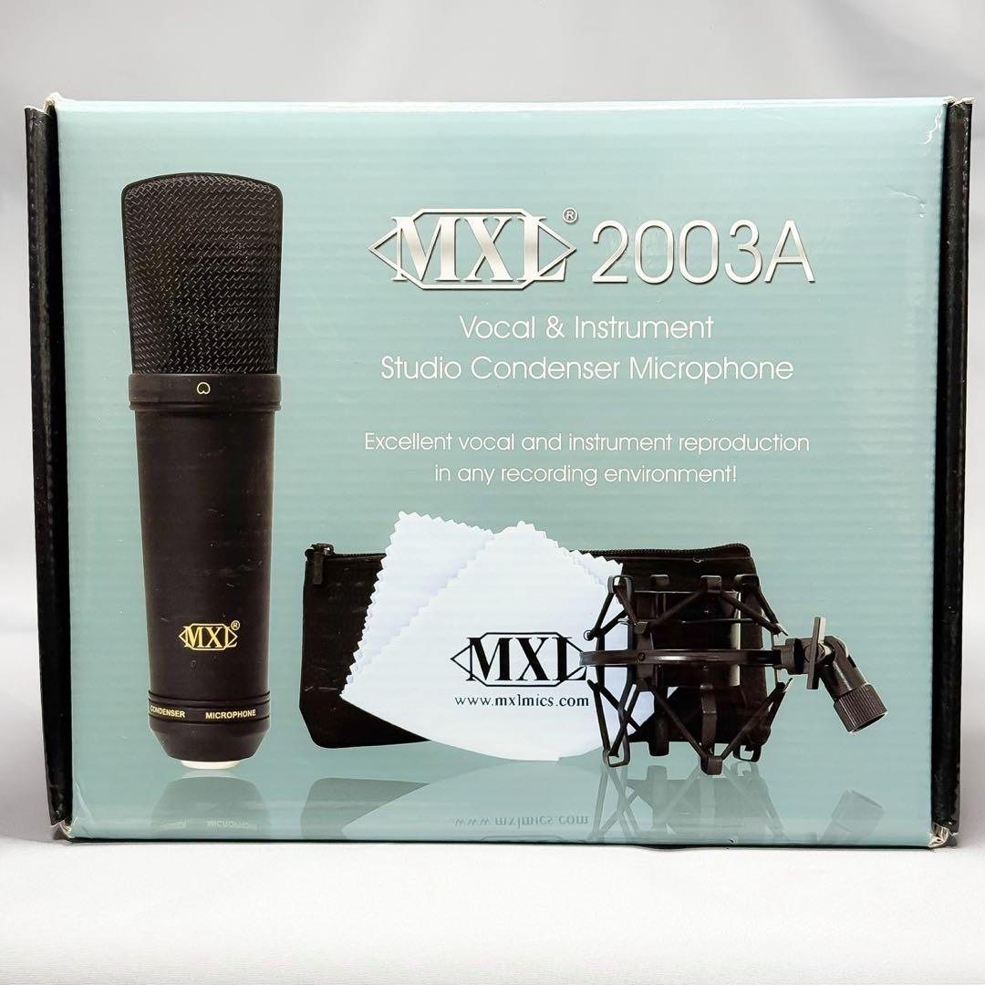 美品 MXL 2003A スタジオコンデンサーマイク
