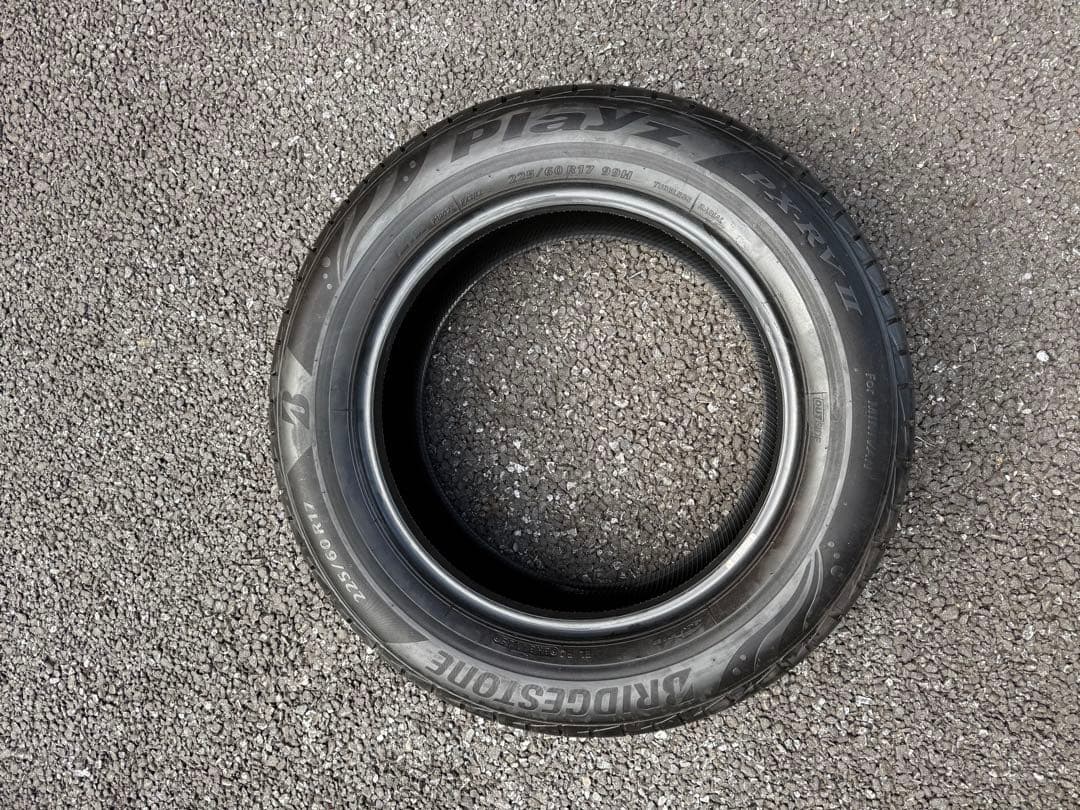 てつBRIDGESTONE225/60R17PlayzPXRVⅡ 4本①