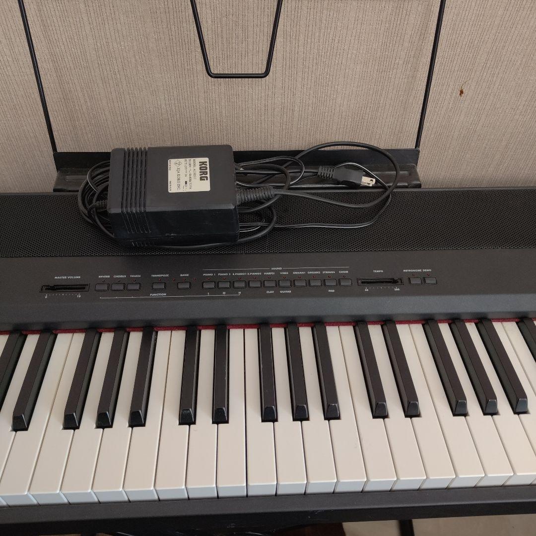 KORG 88鍵電子ピアノ（ジャンク品）と収納ケース